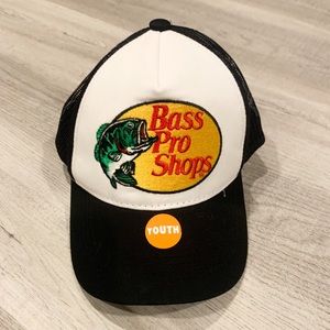 Bass Pro Shops youth trucker hat.